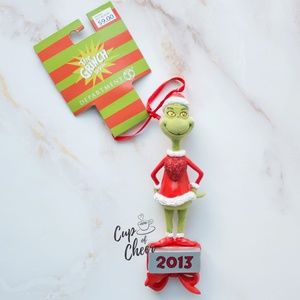 ✨2/$15 🎄Collectible Grinch 2013 Ornament